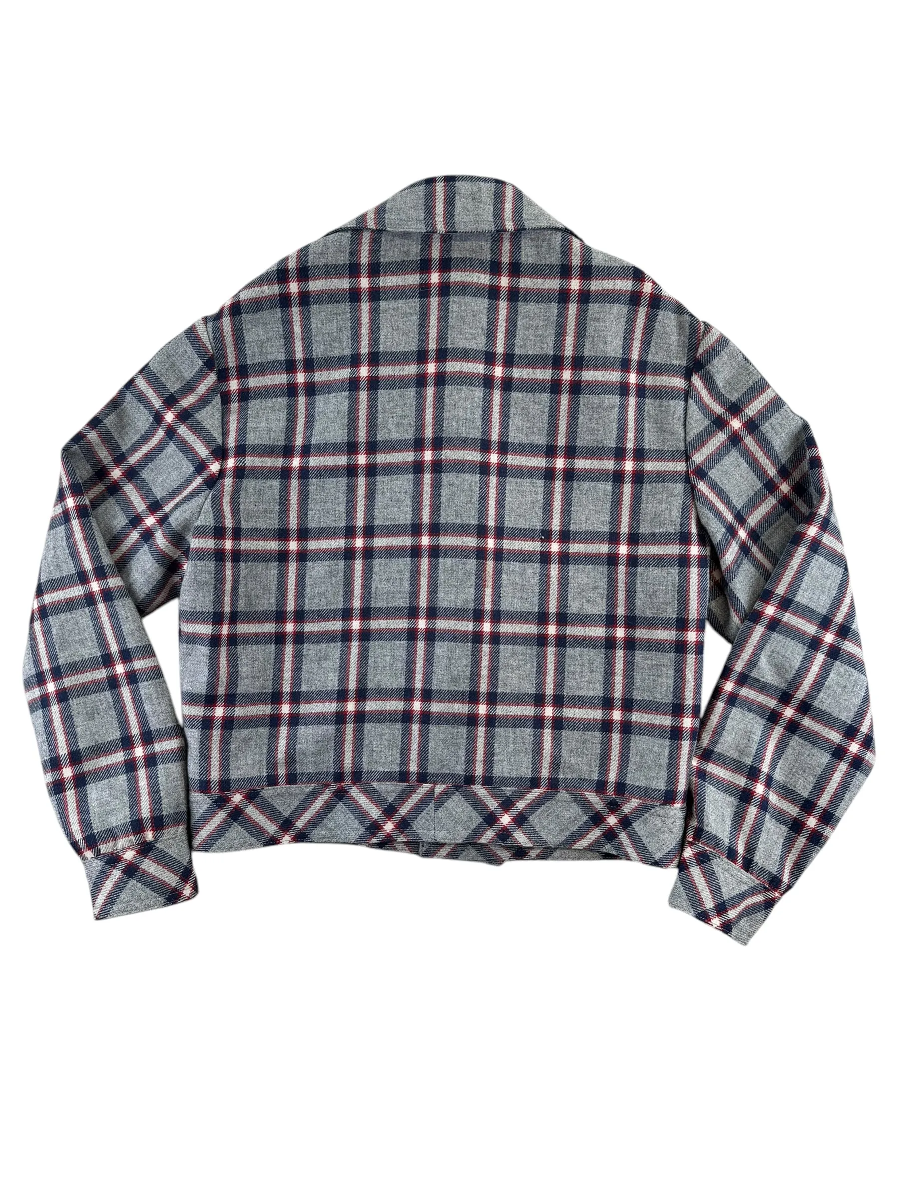 1970s Jaymar Wool Plaid Jacket M