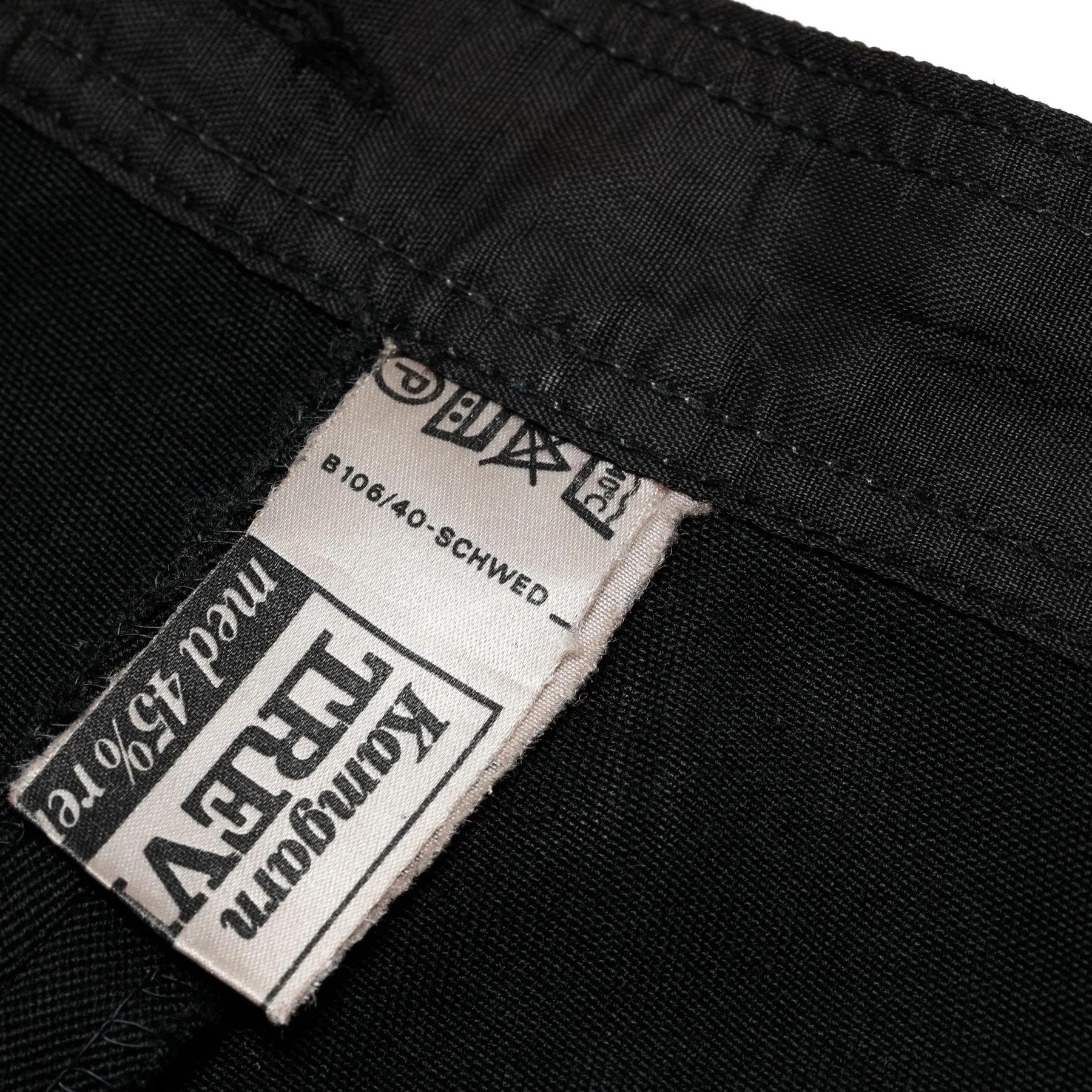 70s, Trevira, High-Twist Gabardine, Institutional Uniform