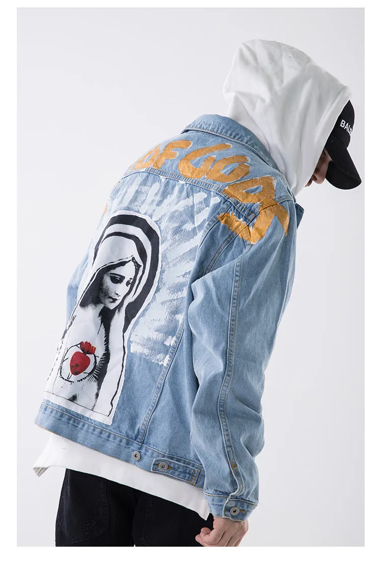 Blue Wash Denim Jacket