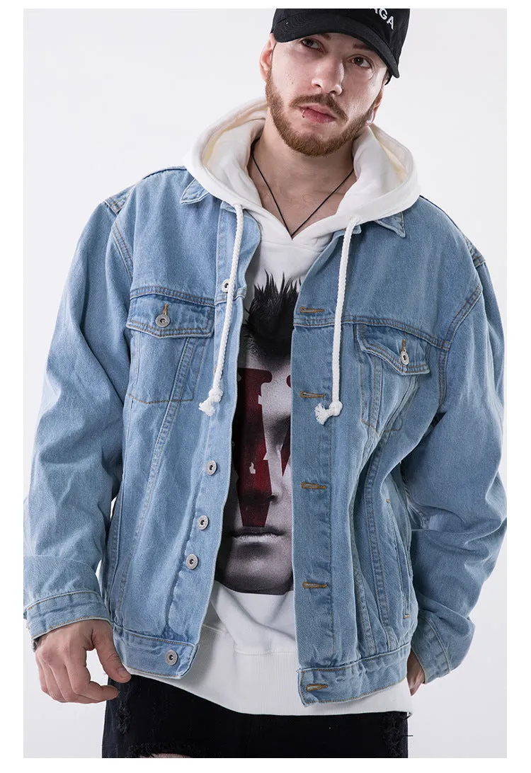 Blue Wash Denim Jacket
