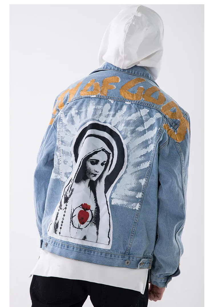 Blue Wash Denim Jacket