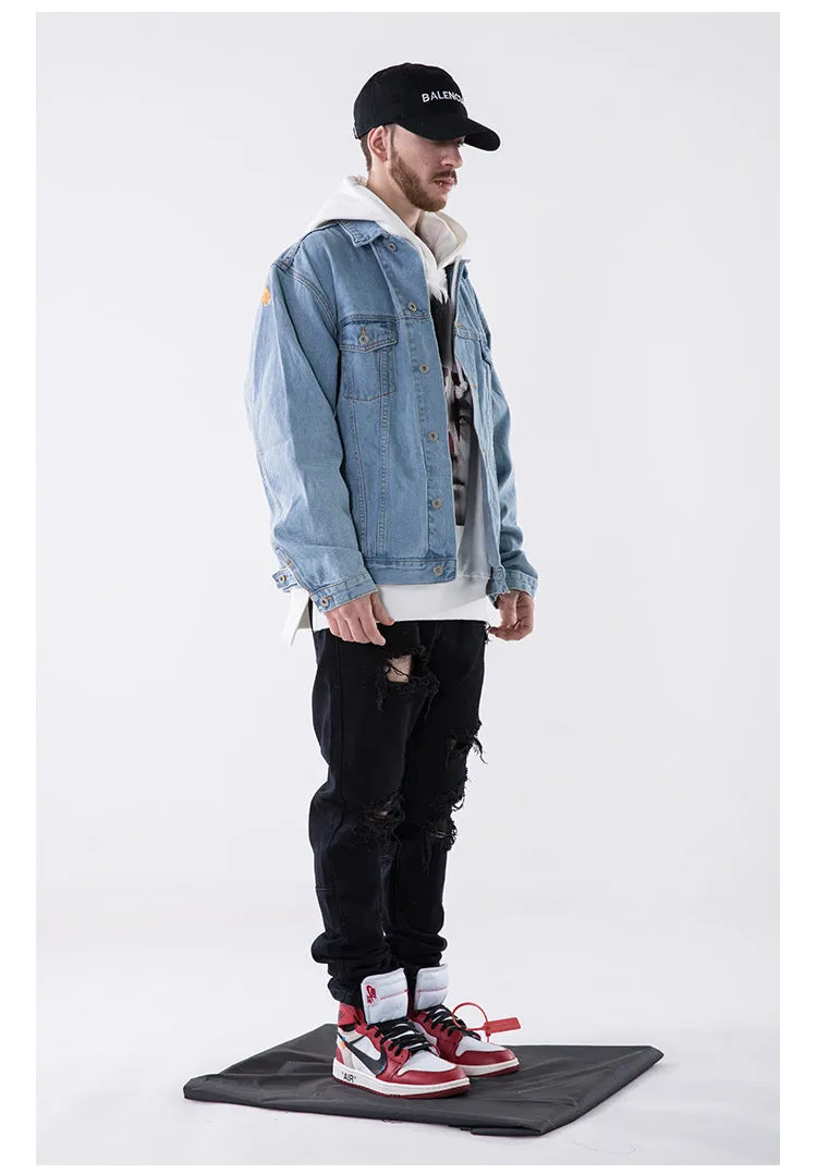 Blue Wash Denim Jacket