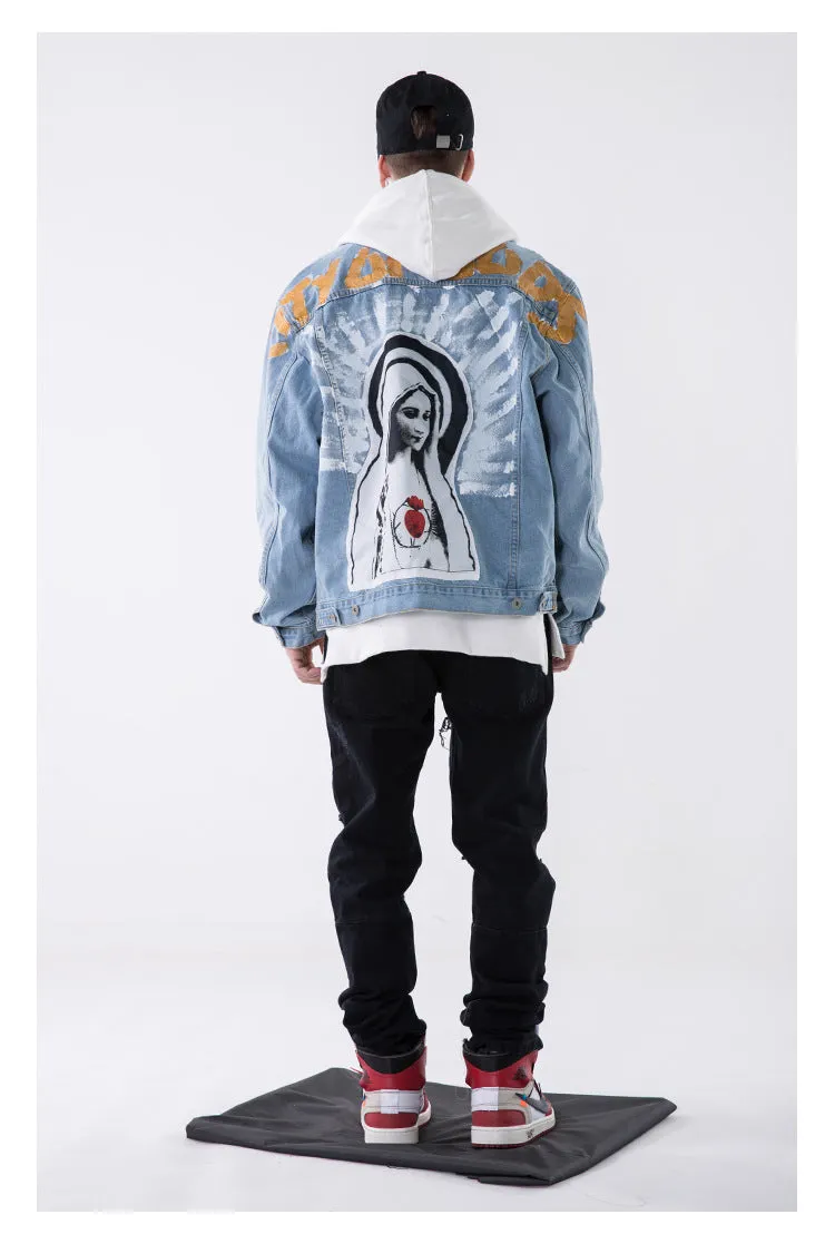 Blue Wash Denim Jacket