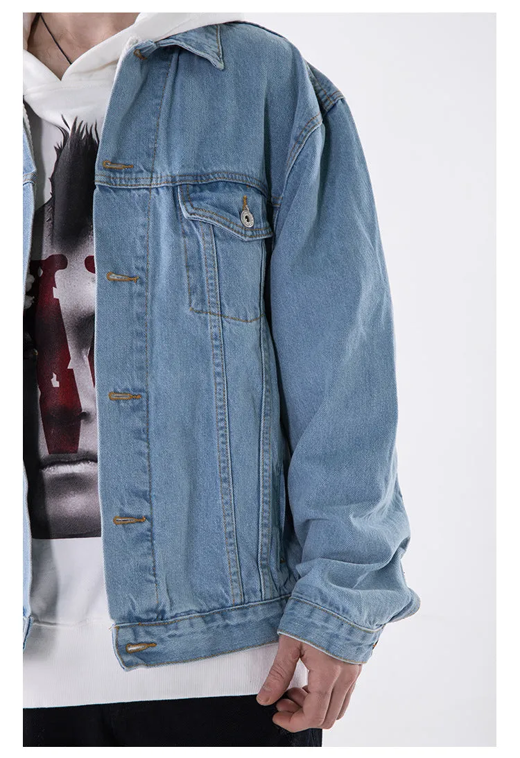 Blue Wash Denim Jacket