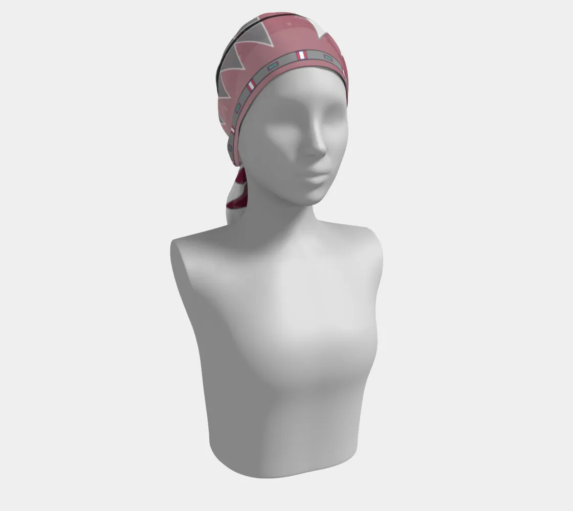 CENTERED Maroon Fade Scarf