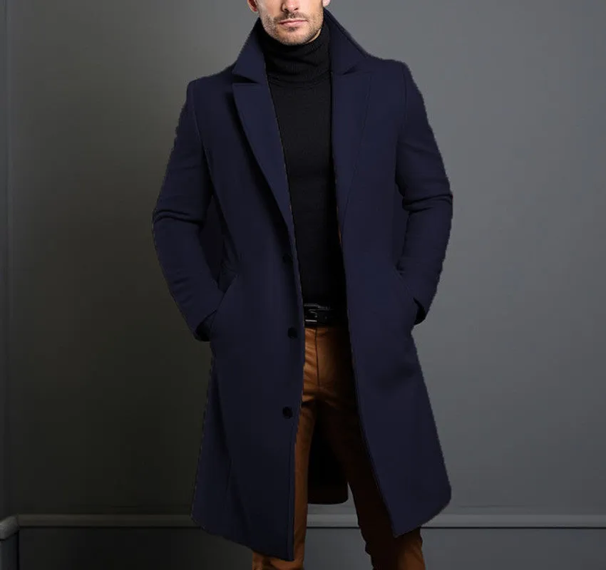 Classic Woolen Overcoat