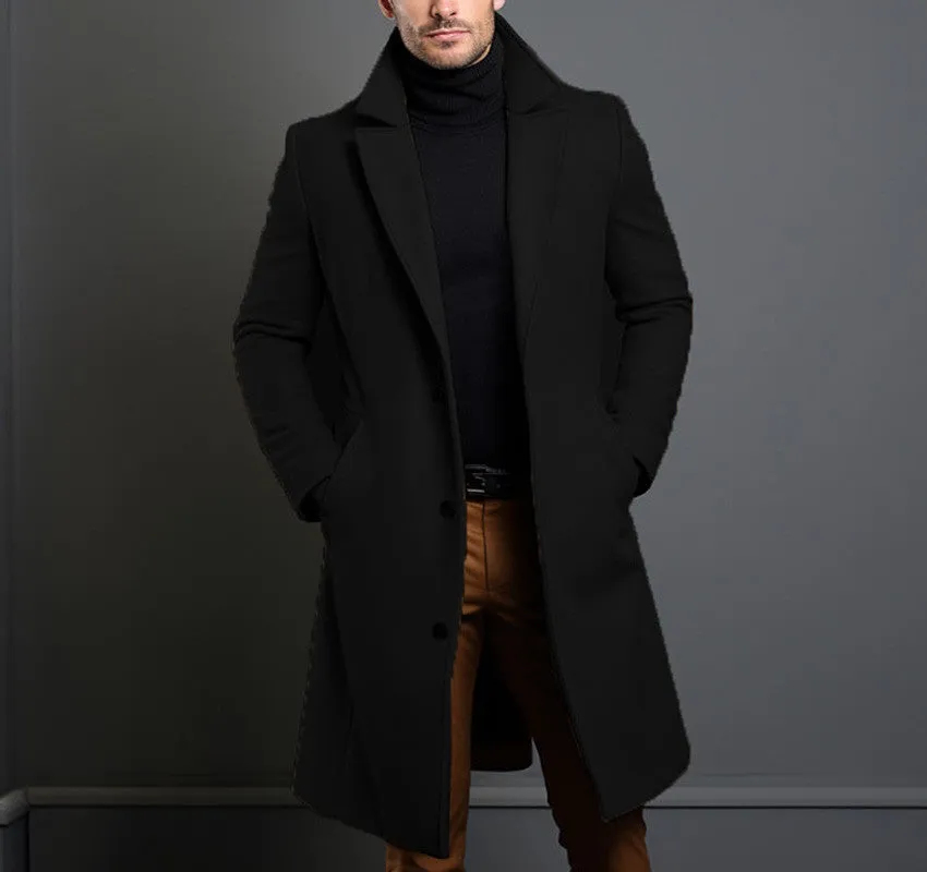 Classic Woolen Overcoat