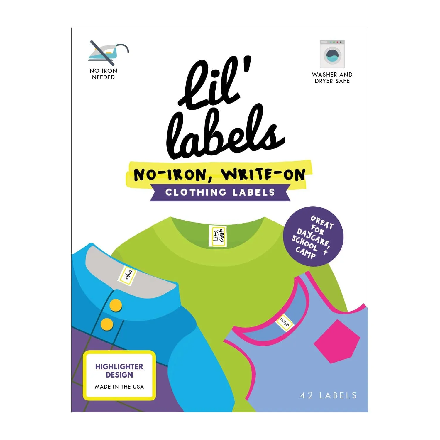 CLOTHING / FABRIC LABELS | Highlighter