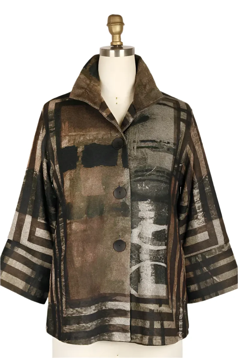 Damee Framed Art Short Jacket-50% OFF