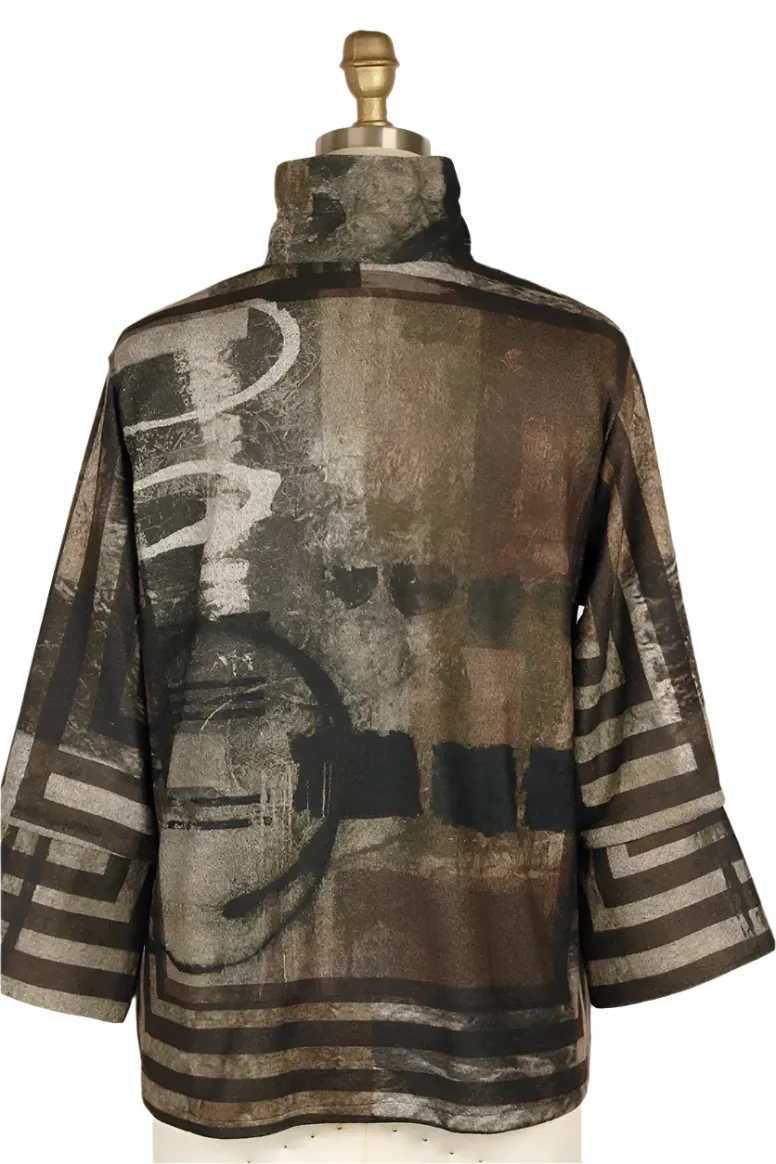 Damee Framed Art Short Jacket-50% OFF