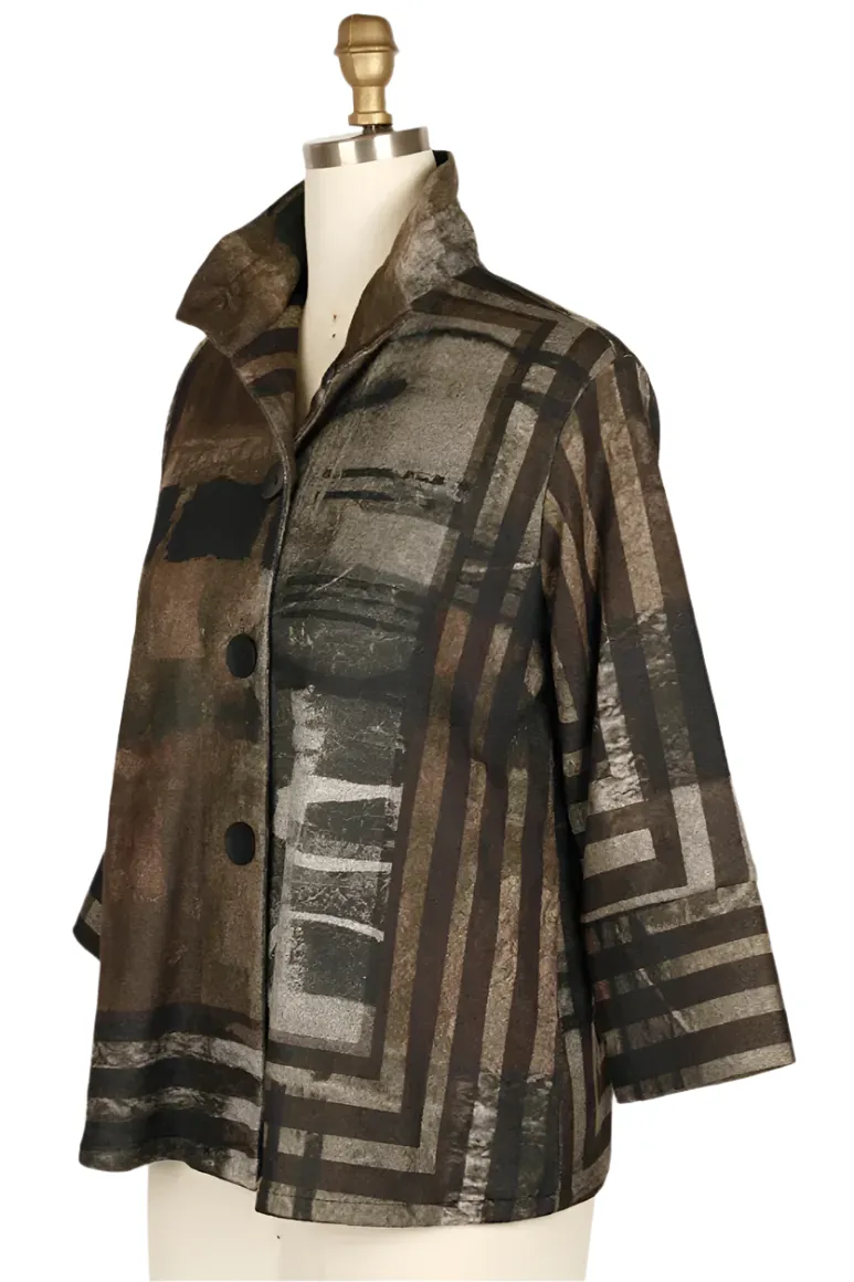Damee Framed Art Short Jacket-50% OFF