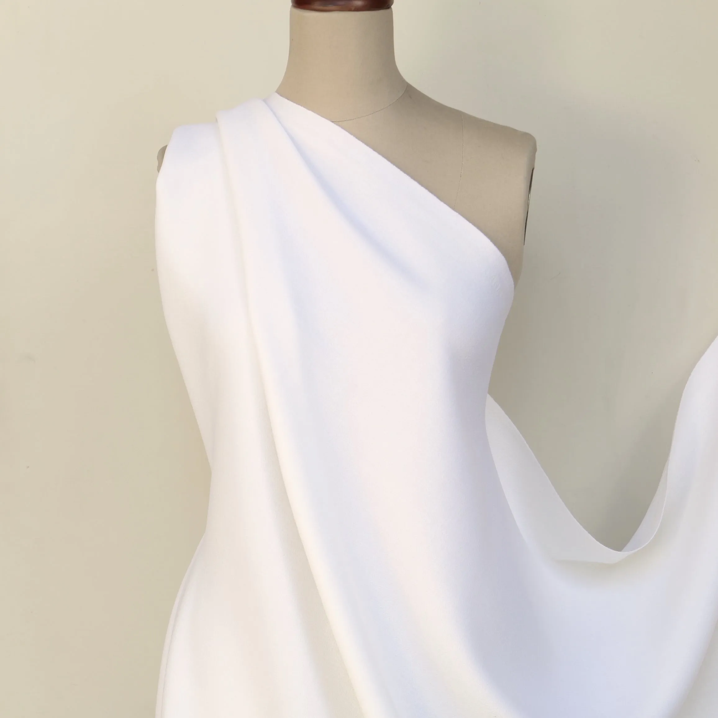 Doppio Crepe Ivory