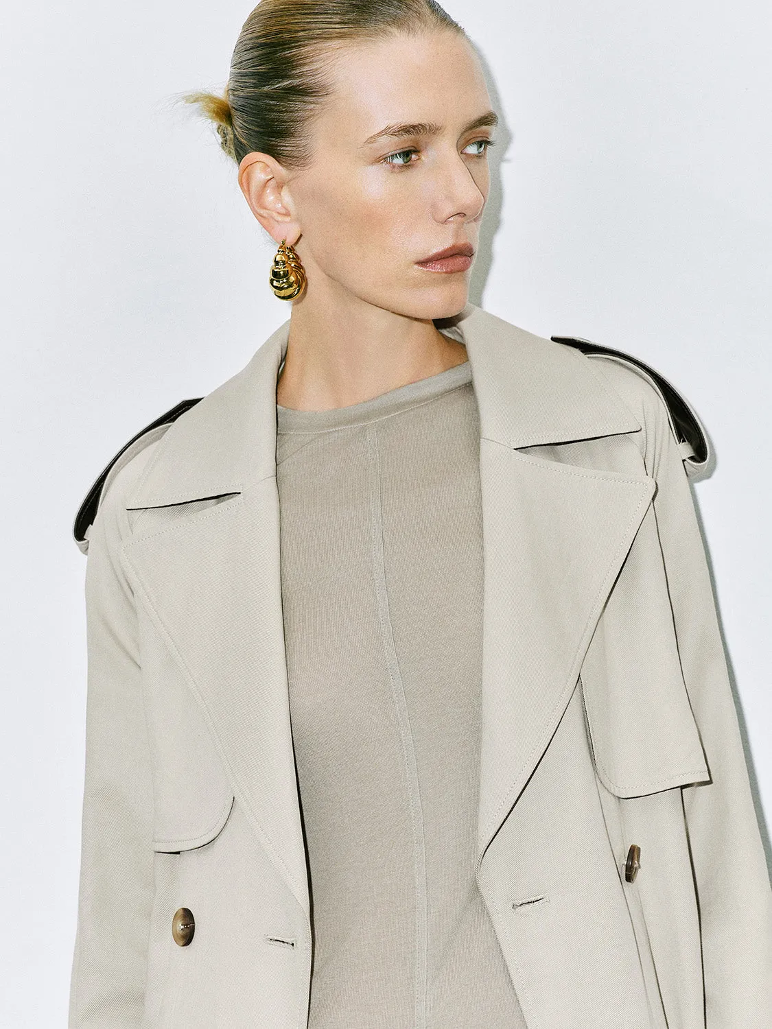 Double Breasted Trench Coats