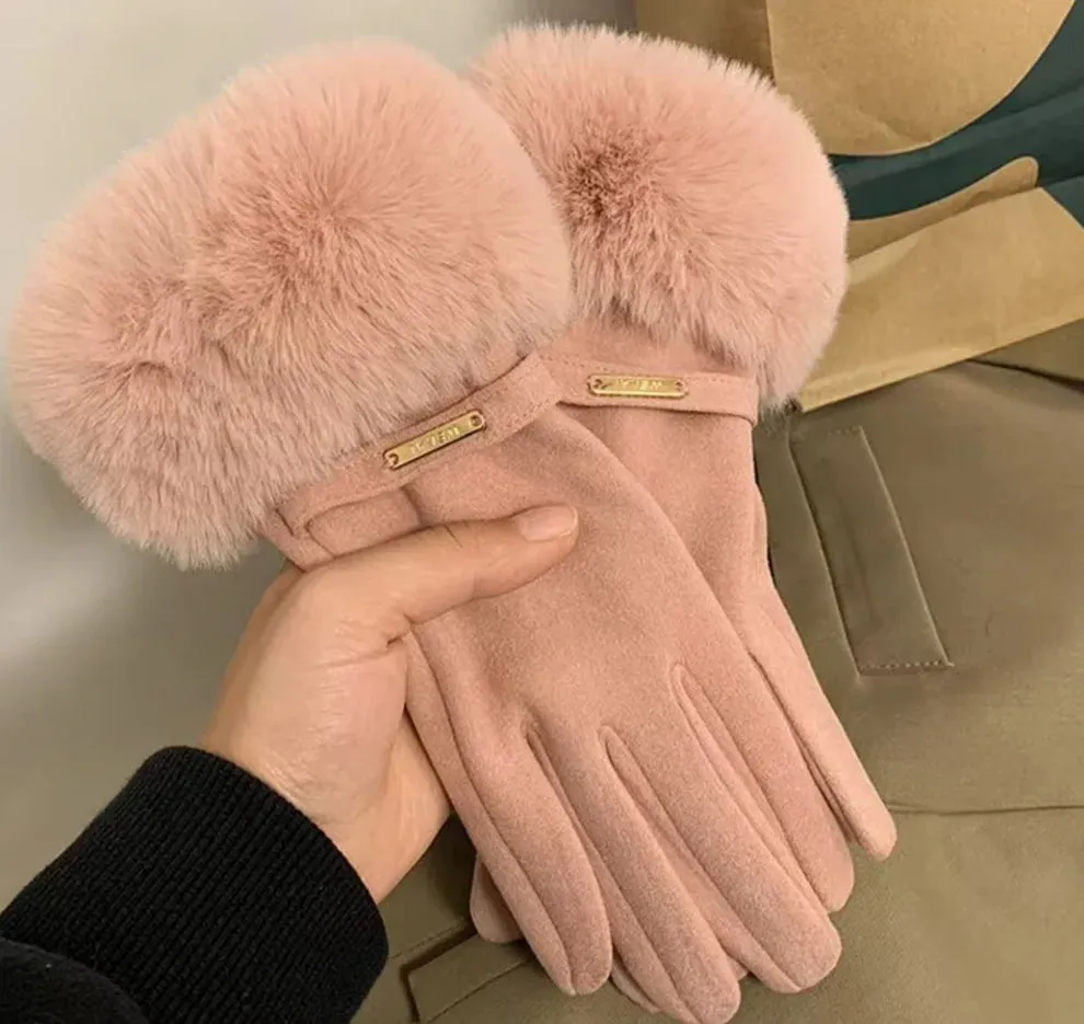 Fur-Lined Gloves