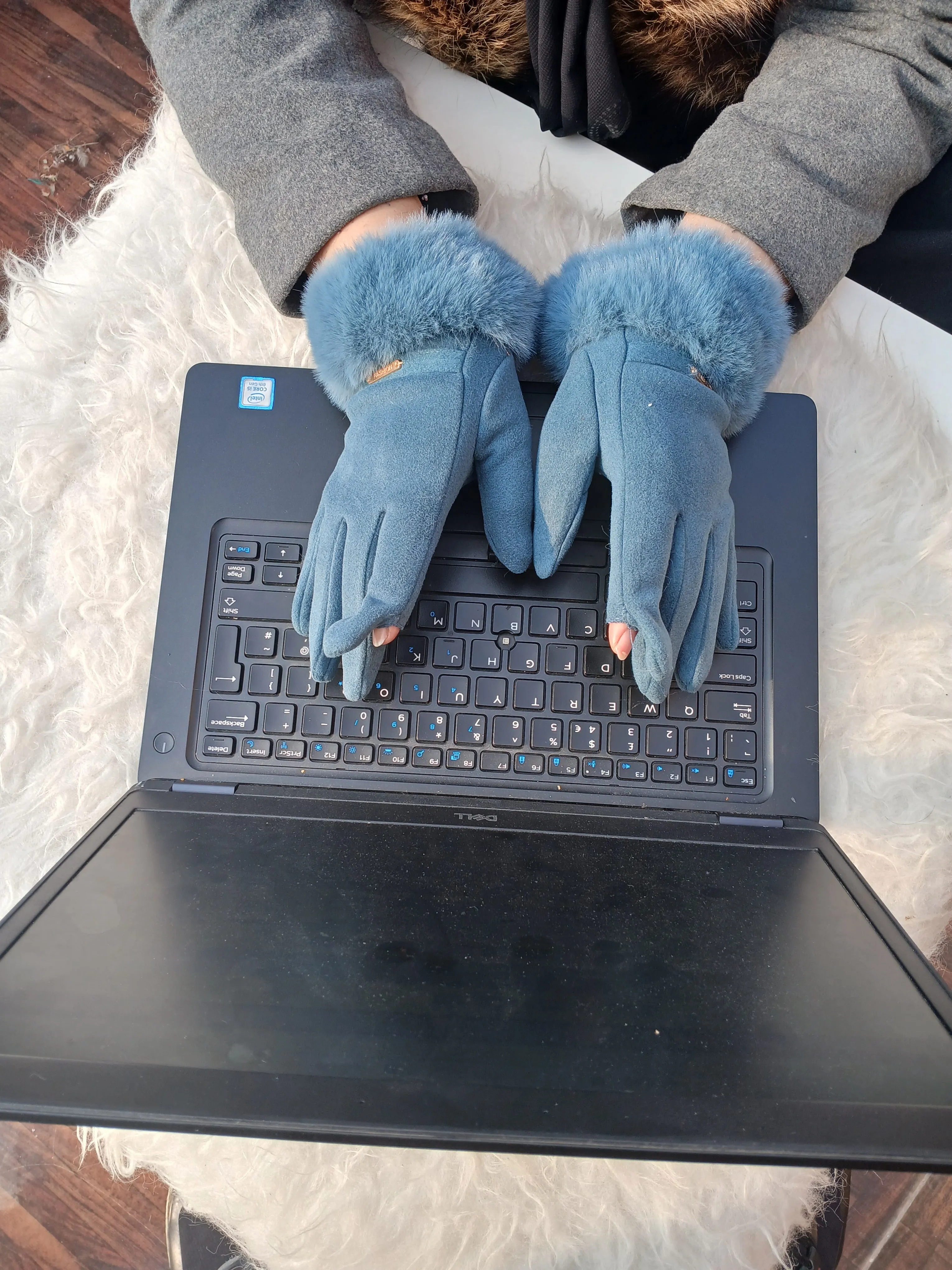 Fur-Lined Gloves