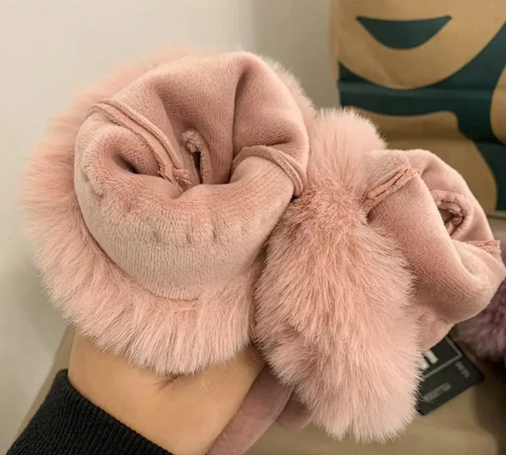 Fur-Lined Gloves