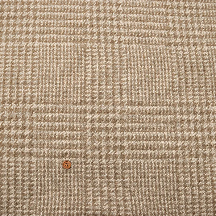 Glen Check Pattern Tweed Fabric