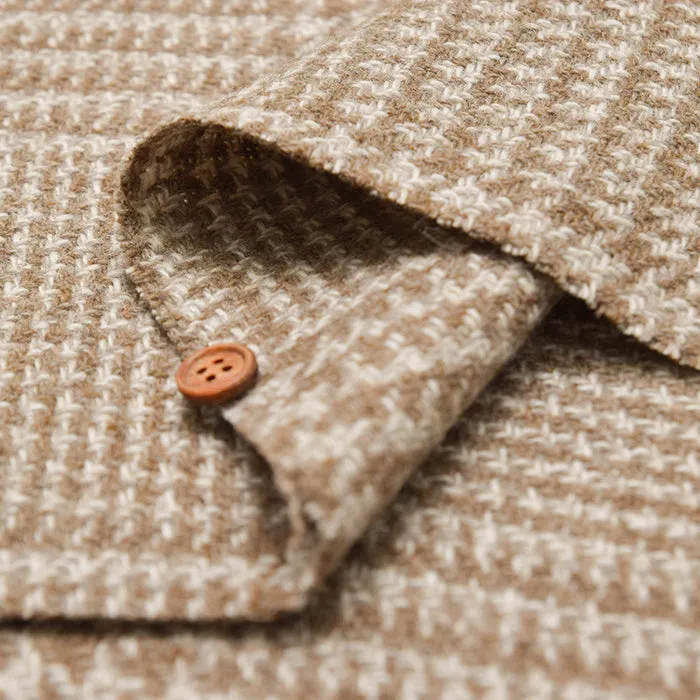 Glen Check Pattern Tweed Fabric