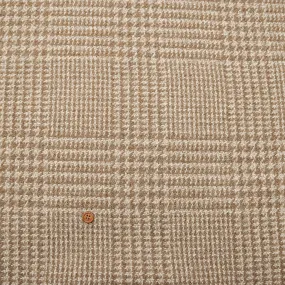 Glen Check Pattern Tweed Fabric