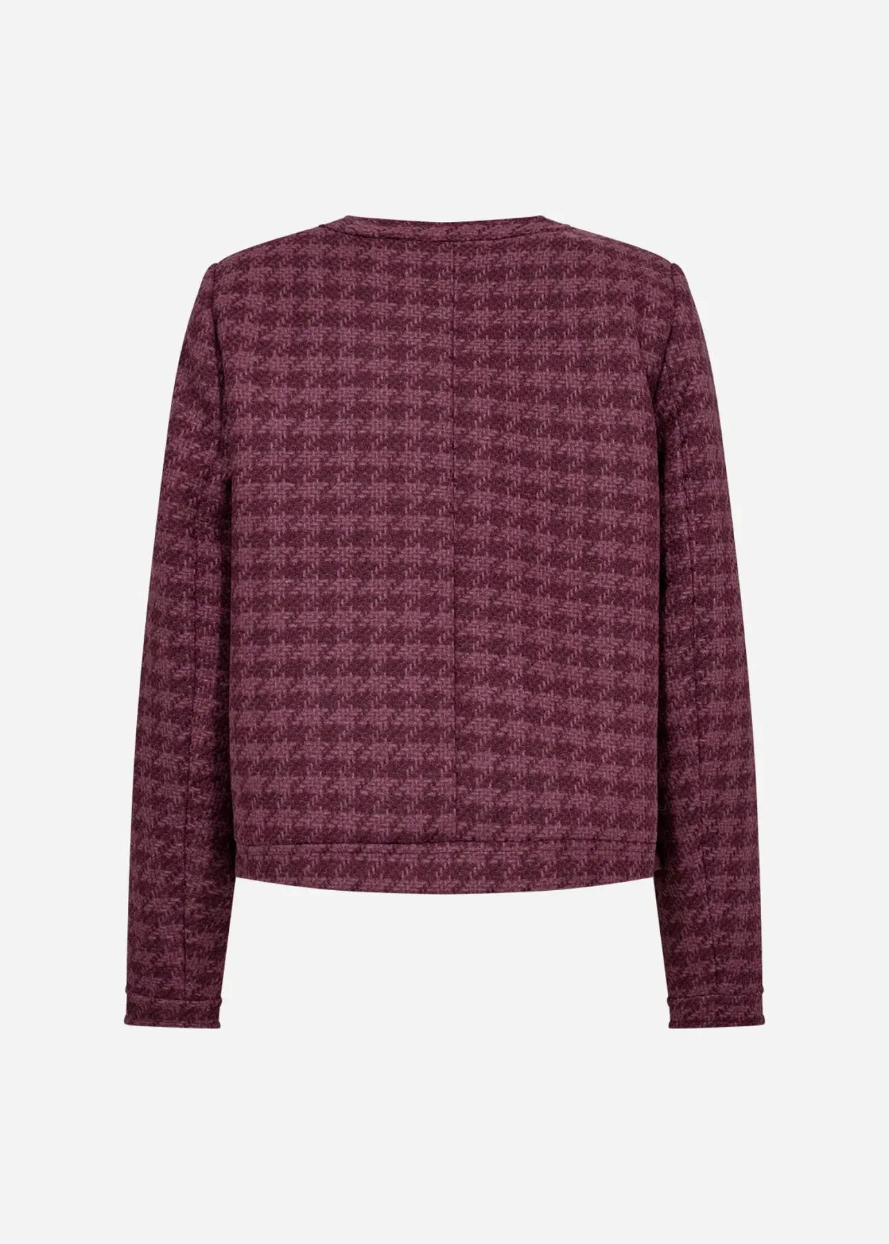 Ikra 2 Boucle Jacket in Bordeaux