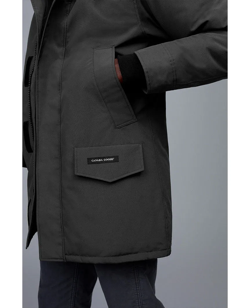 Langford Parka Black Disc Mens Graphite