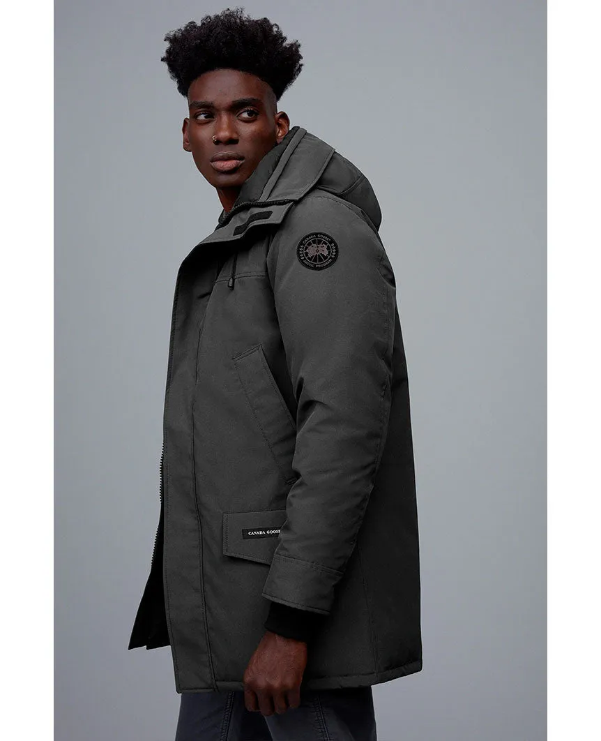Langford Parka Black Disc Mens Graphite
