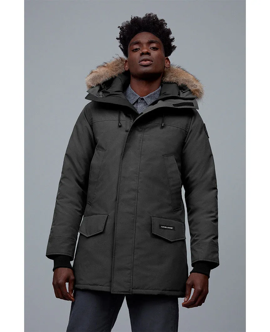 Langford Parka Black Disc Mens Graphite