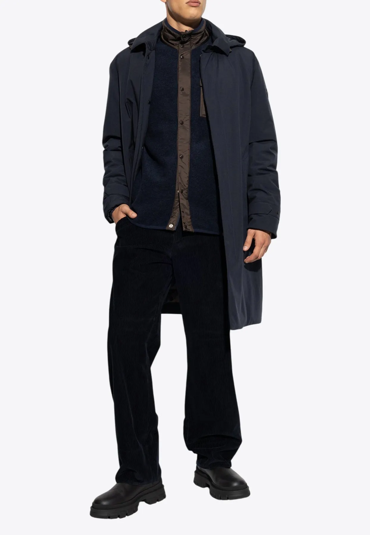 Larezila Hood Long Parka Jacket