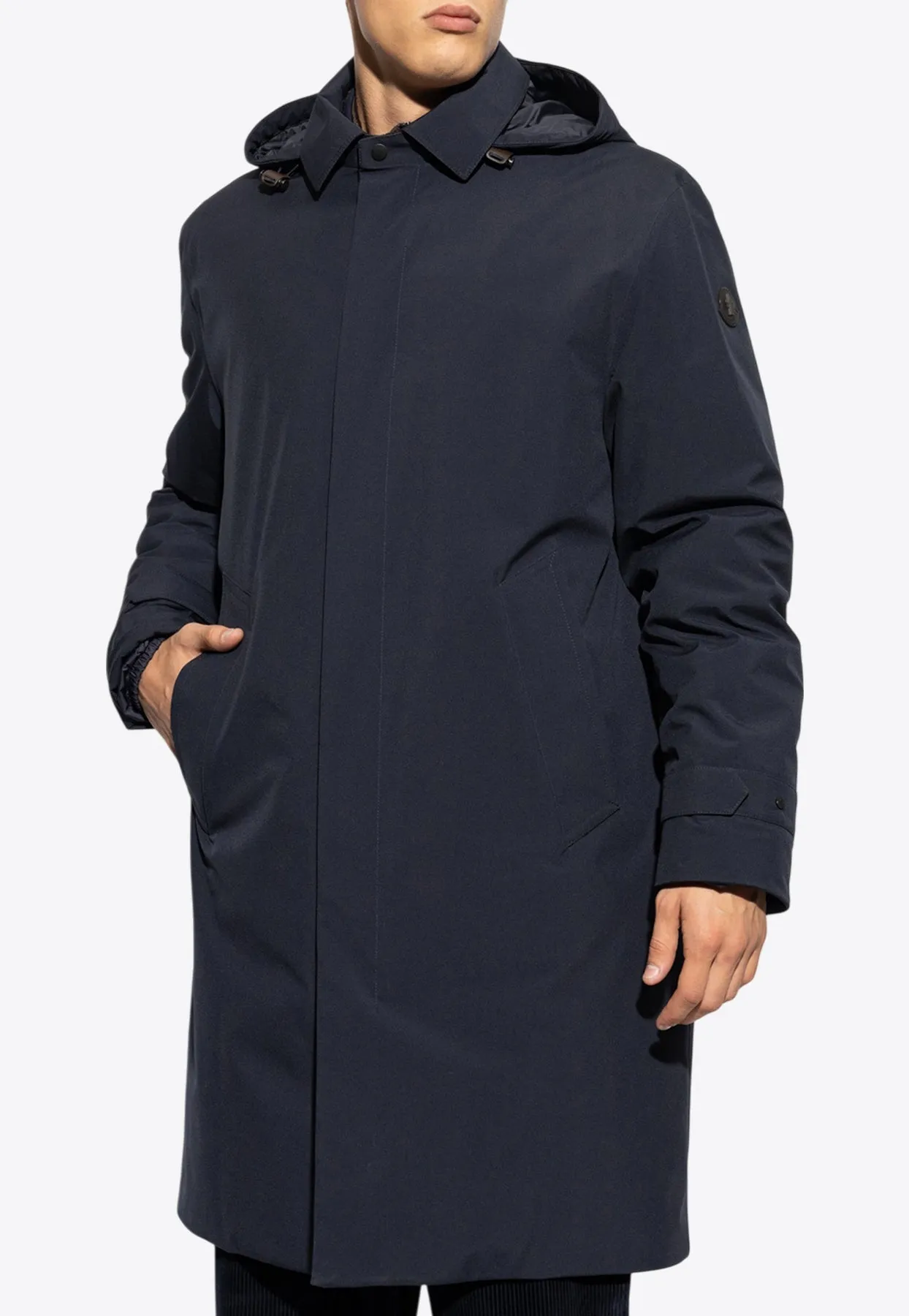 Larezila Hood Long Parka Jacket