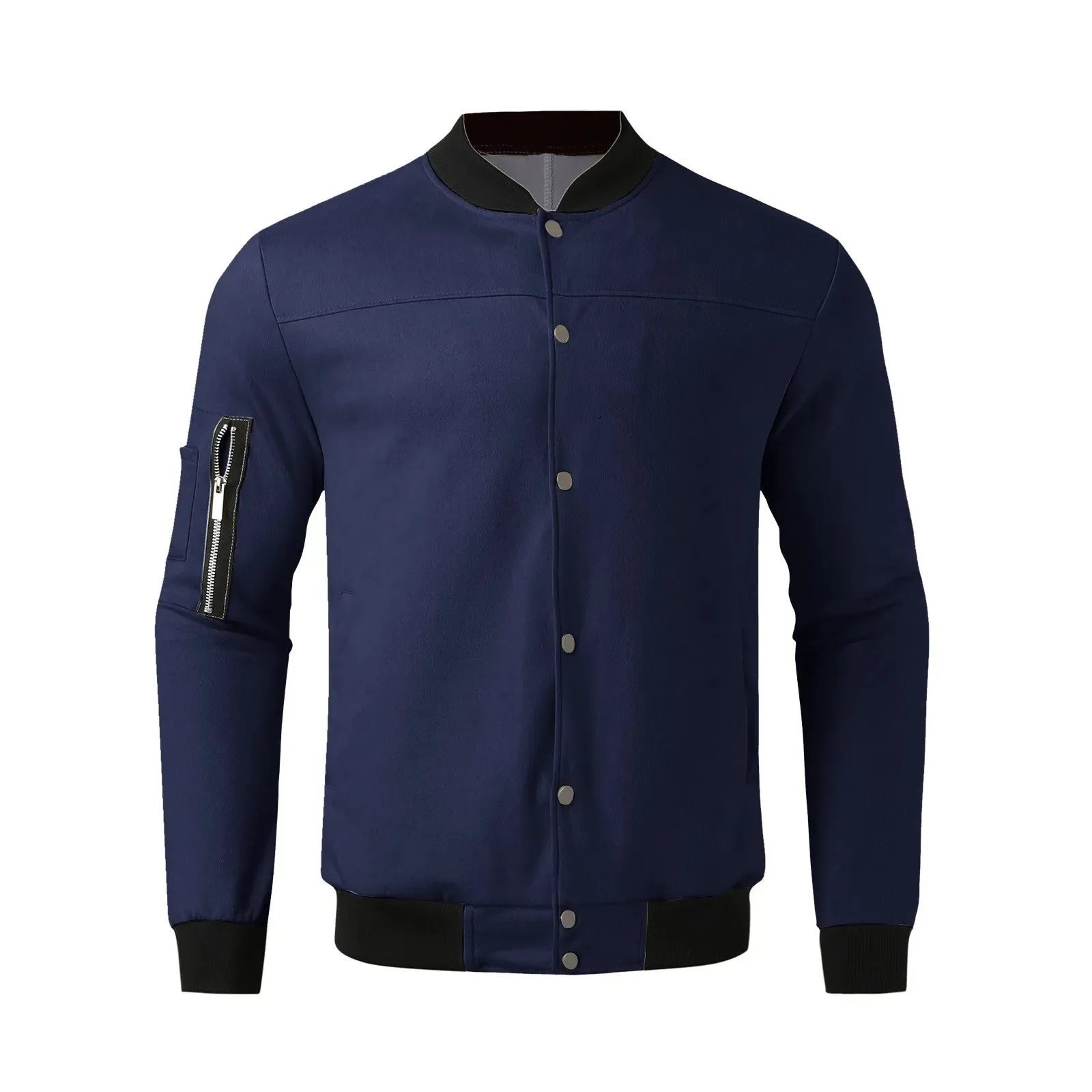 Mens Suede Bomber Leather Jackets Autumn And Winter Trend Street Loose Hip Hop Casual Outerwears Solid Button Up Trench Coat