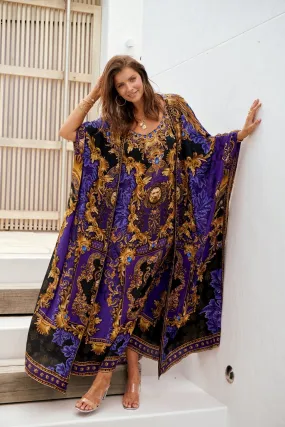 Midnight Blue Long Cape