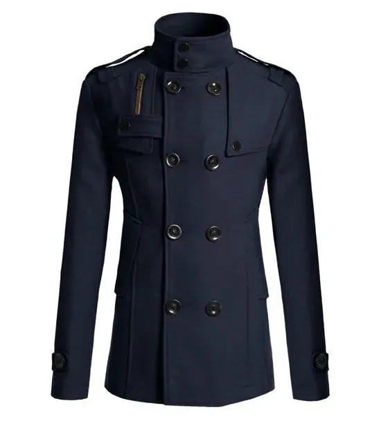 Mrmt 2024 brandneue Herren jacken Woll mantel für Herren Lang anzug Woll wind jacke Herren mantel Oberbekleidung Herren jacke Kleidung