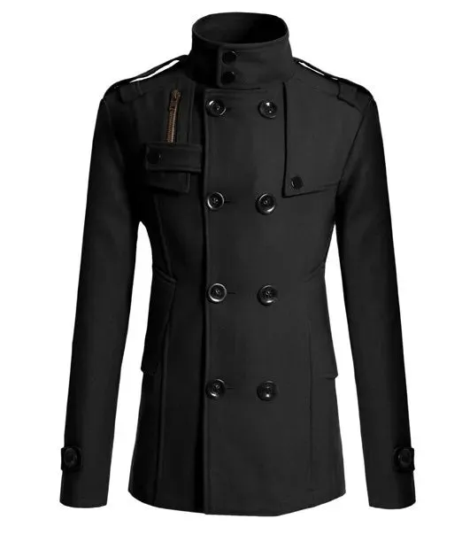 Mrmt 2024 brandneue Herren jacken Woll mantel für Herren Lang anzug Woll wind jacke Herren mantel Oberbekleidung Herren jacke Kleidung