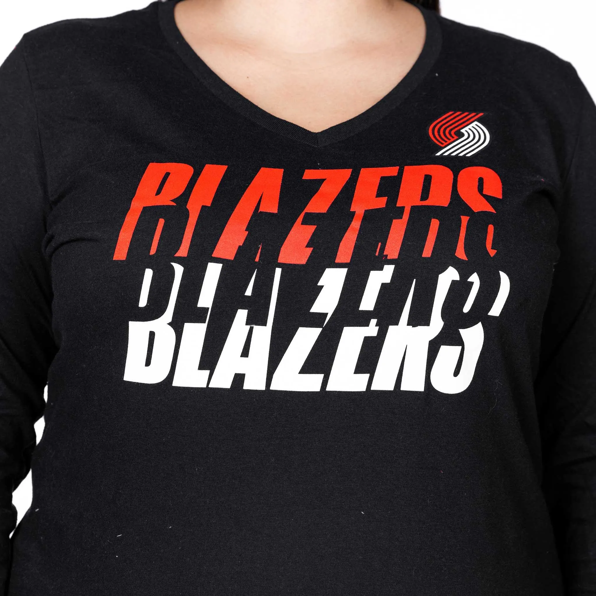 Portland Trail Blazers Women's Tumble Long Sleeve