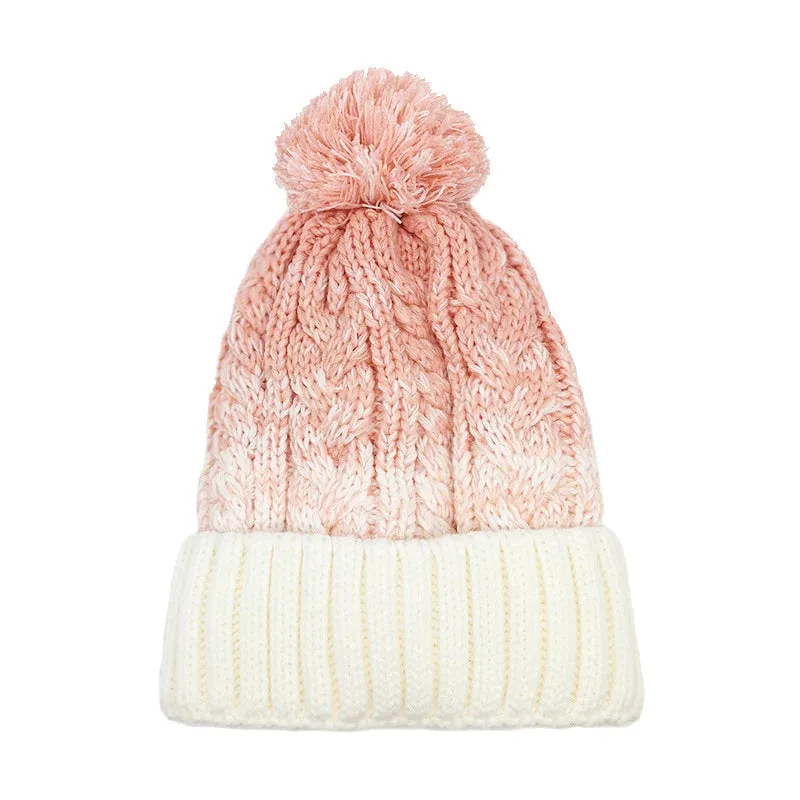 RTS: Black Friday Sale Adult ombre pom Beanies