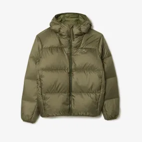 Short Water Repellent Hooded Puffed Jacket - BH2905