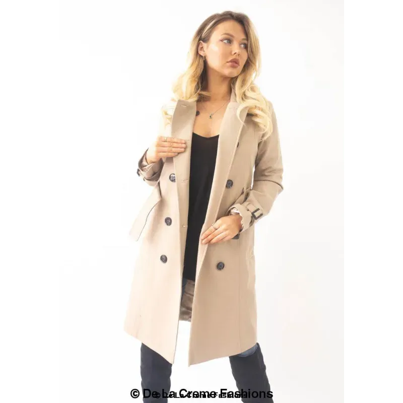 Slim Fit Lightweight Trench Coat