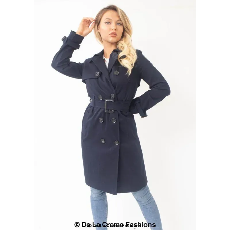 Slim Fit Lightweight Trench Coat