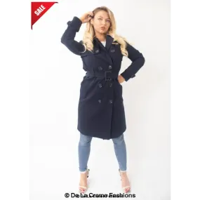 Slim Fit Lightweight Trench Coat