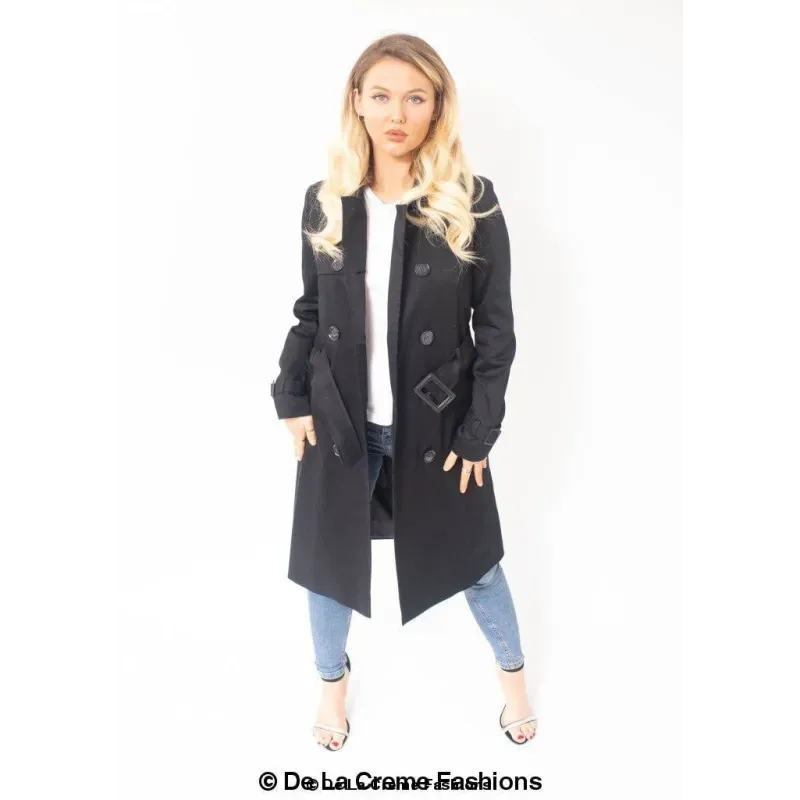 Slim Fit Lightweight Trench Coat