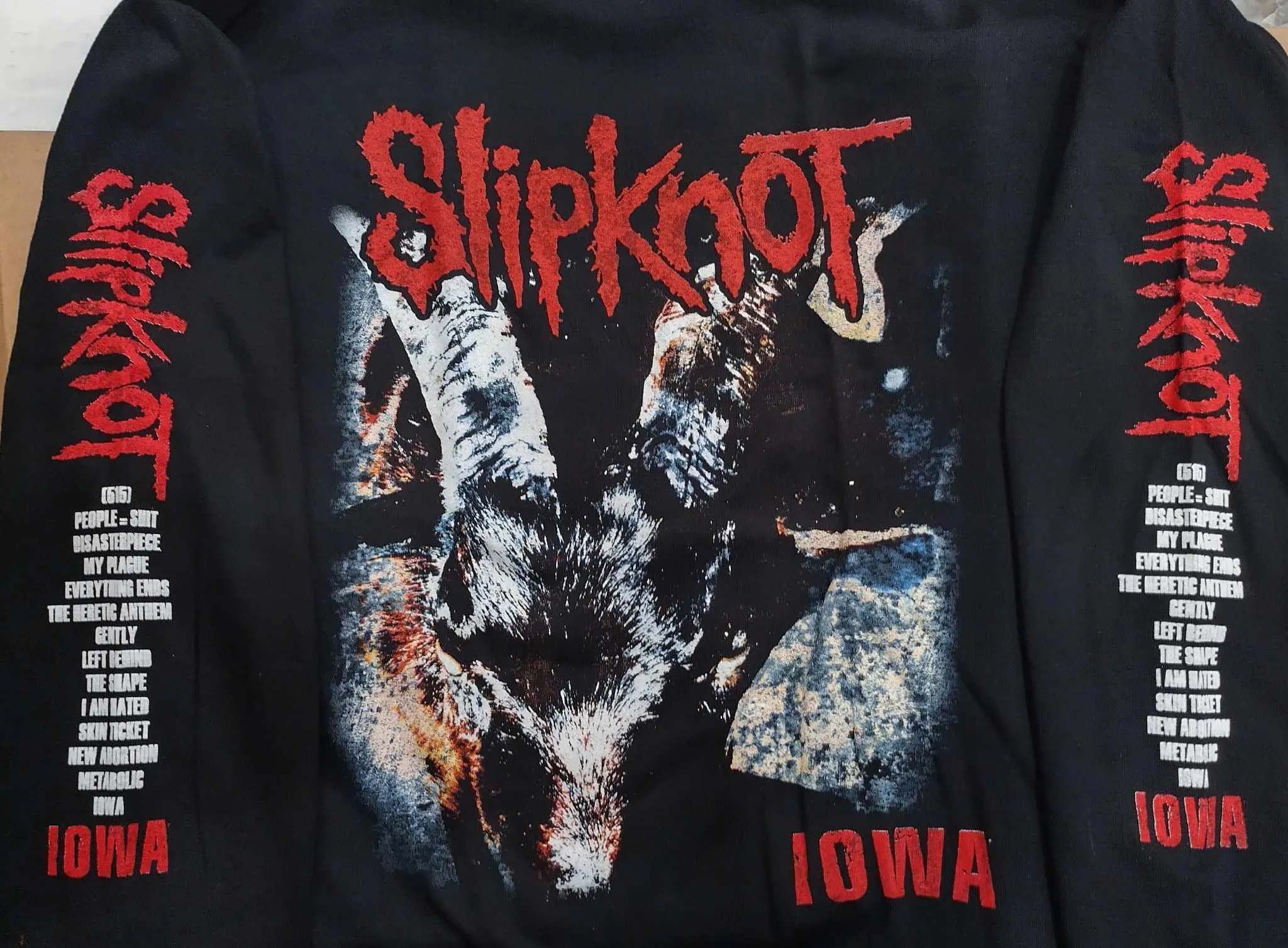 Slipknot iowa LONG SLEEVE