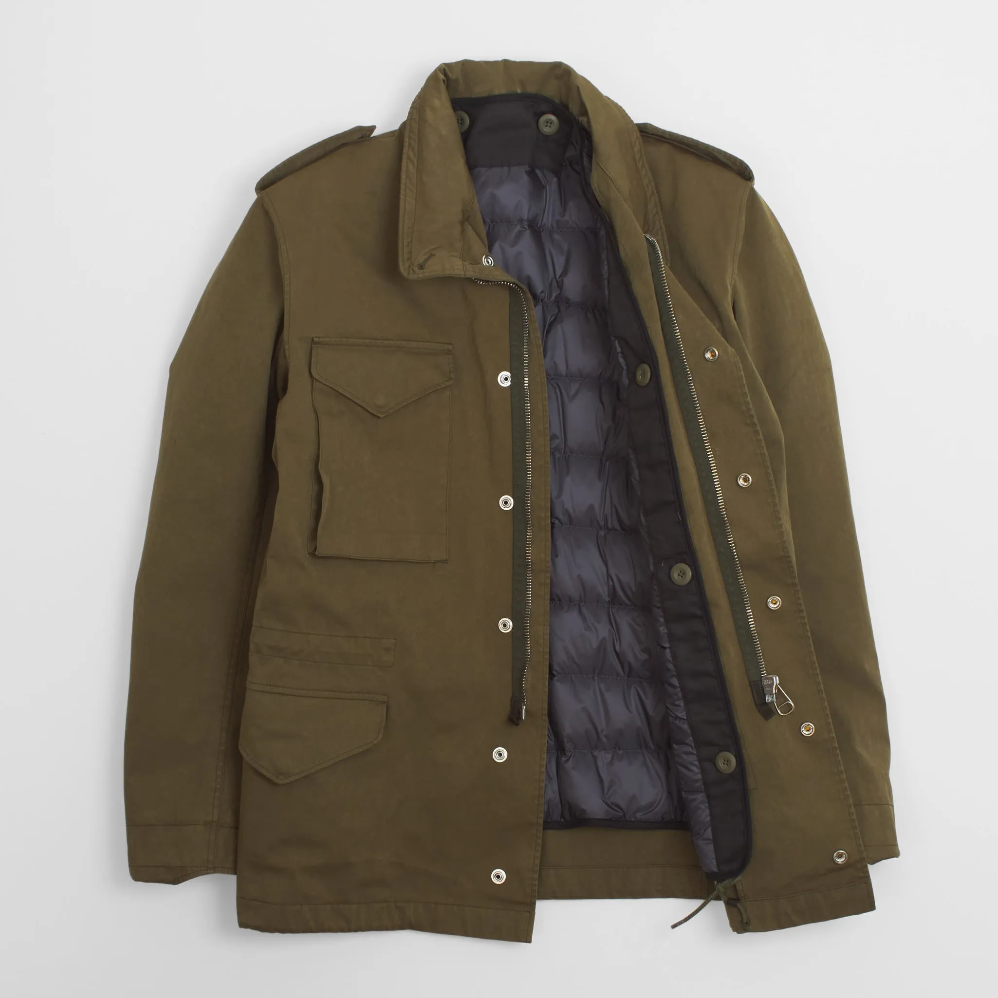 Ten c Field Jacket M-65 Military Style 2 in 1 Complete with Removable Down Liner