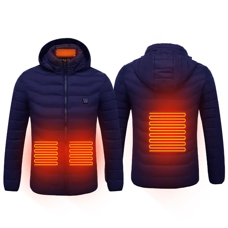 USB Powered Heated Jacket - 4 Heat Zones