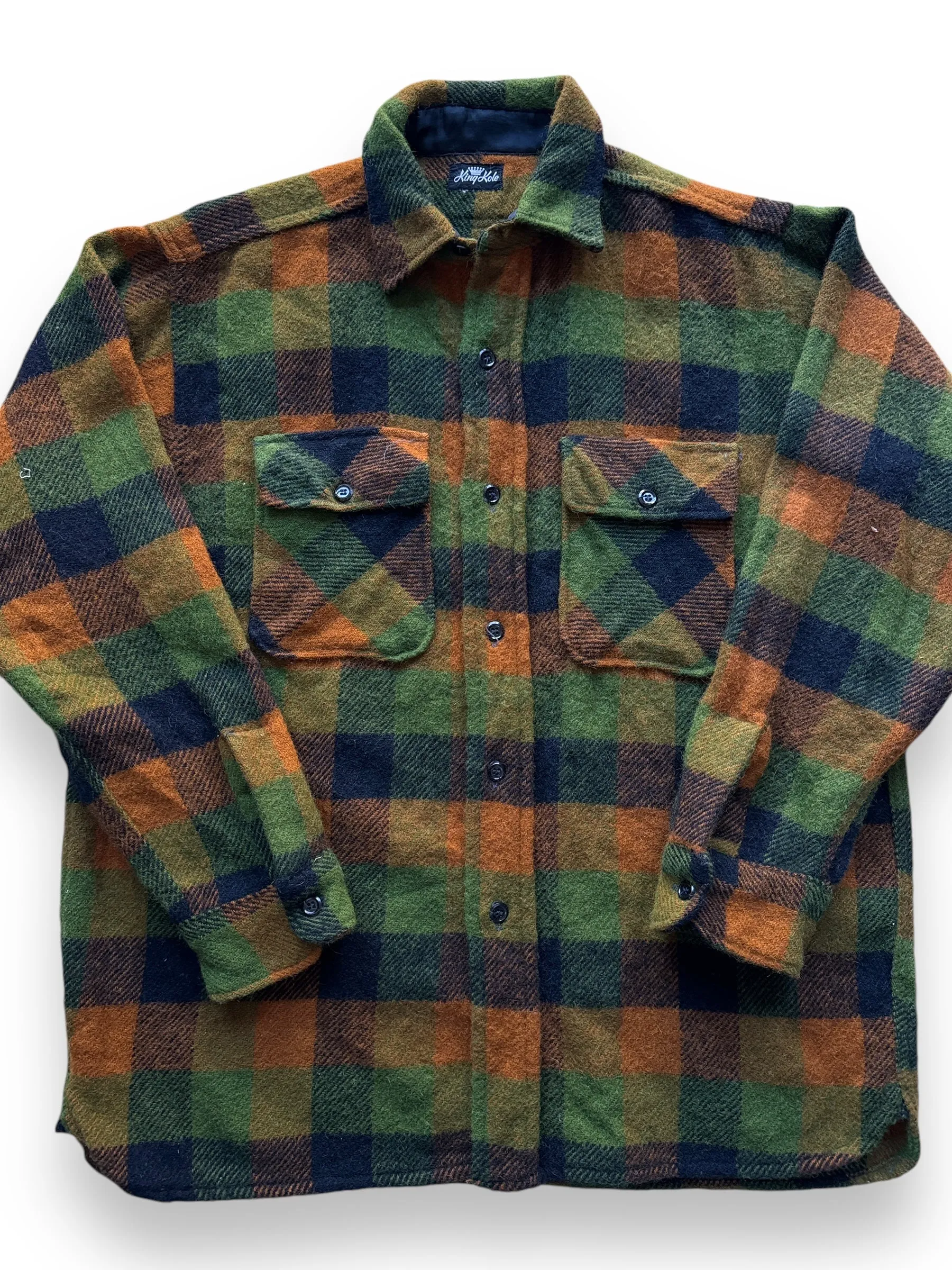 Vintage King Kole Wool Flannel SZ L