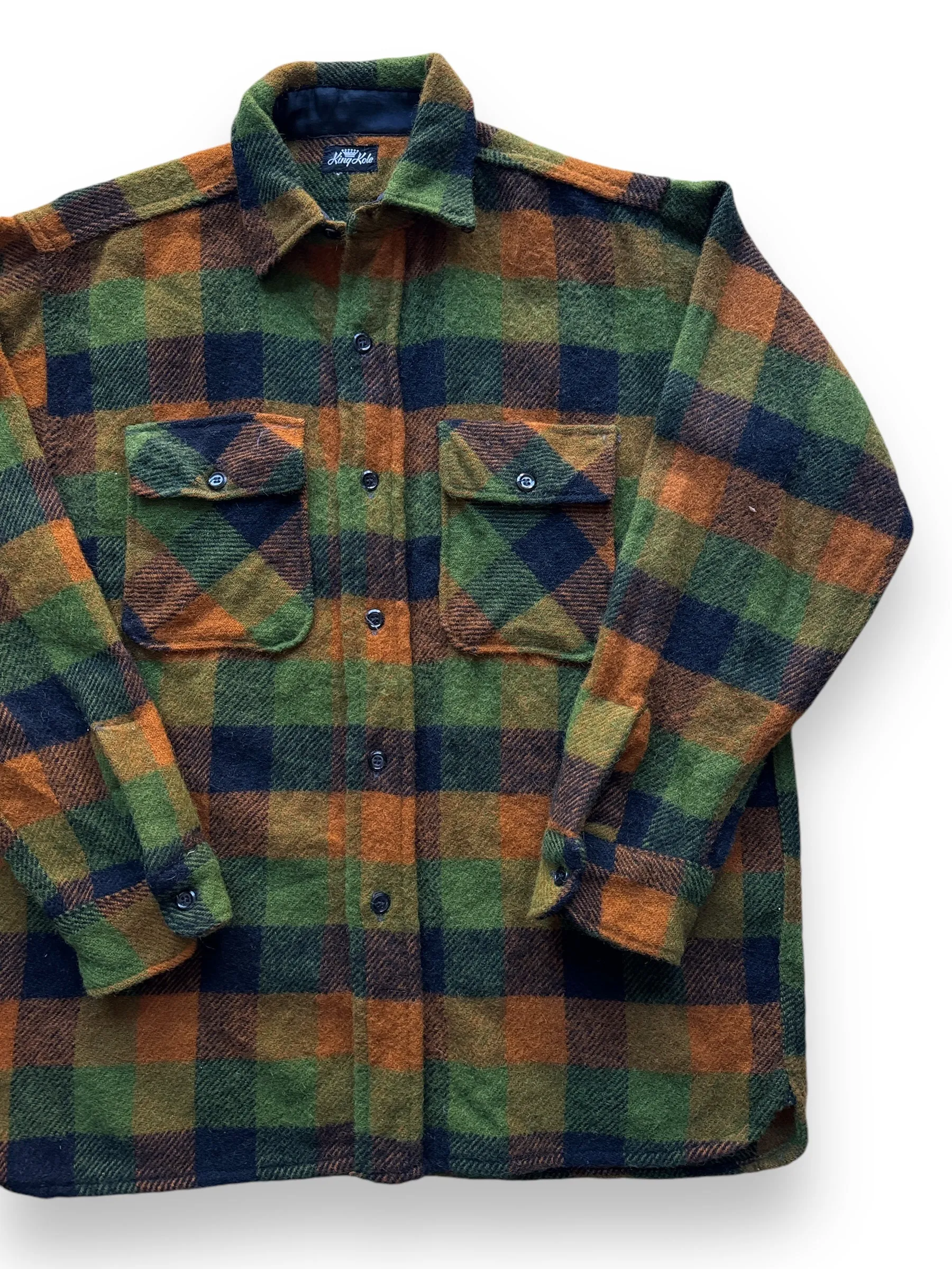 Vintage King Kole Wool Flannel SZ L
