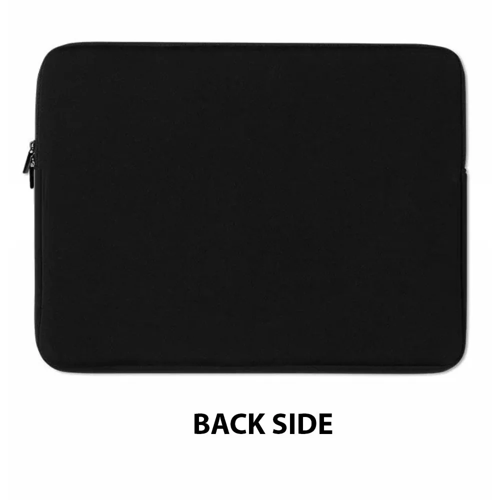 Well Dressed Skull Laptop Sleeve in Blue