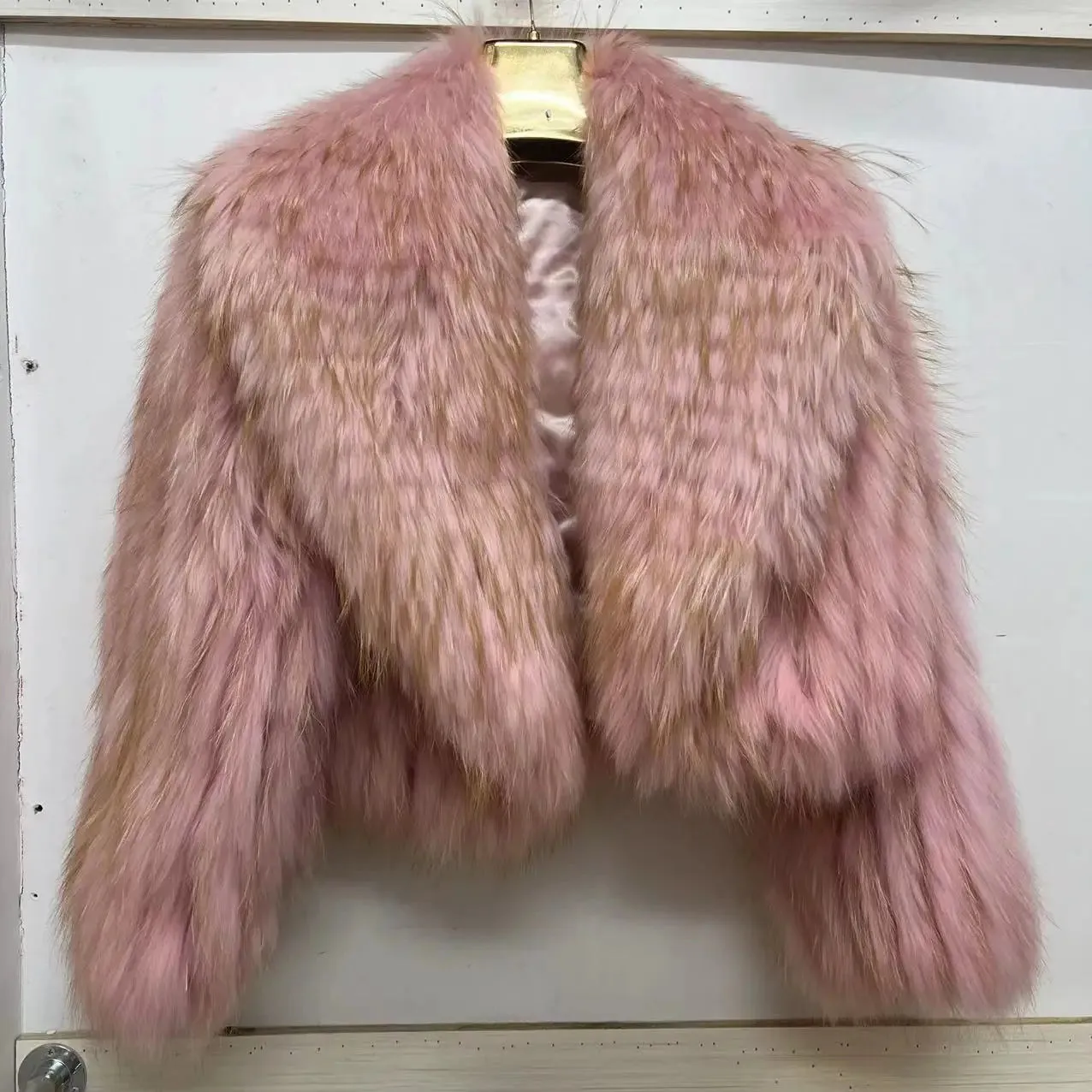 Women Winter Real (Raccoon) Fur Coat