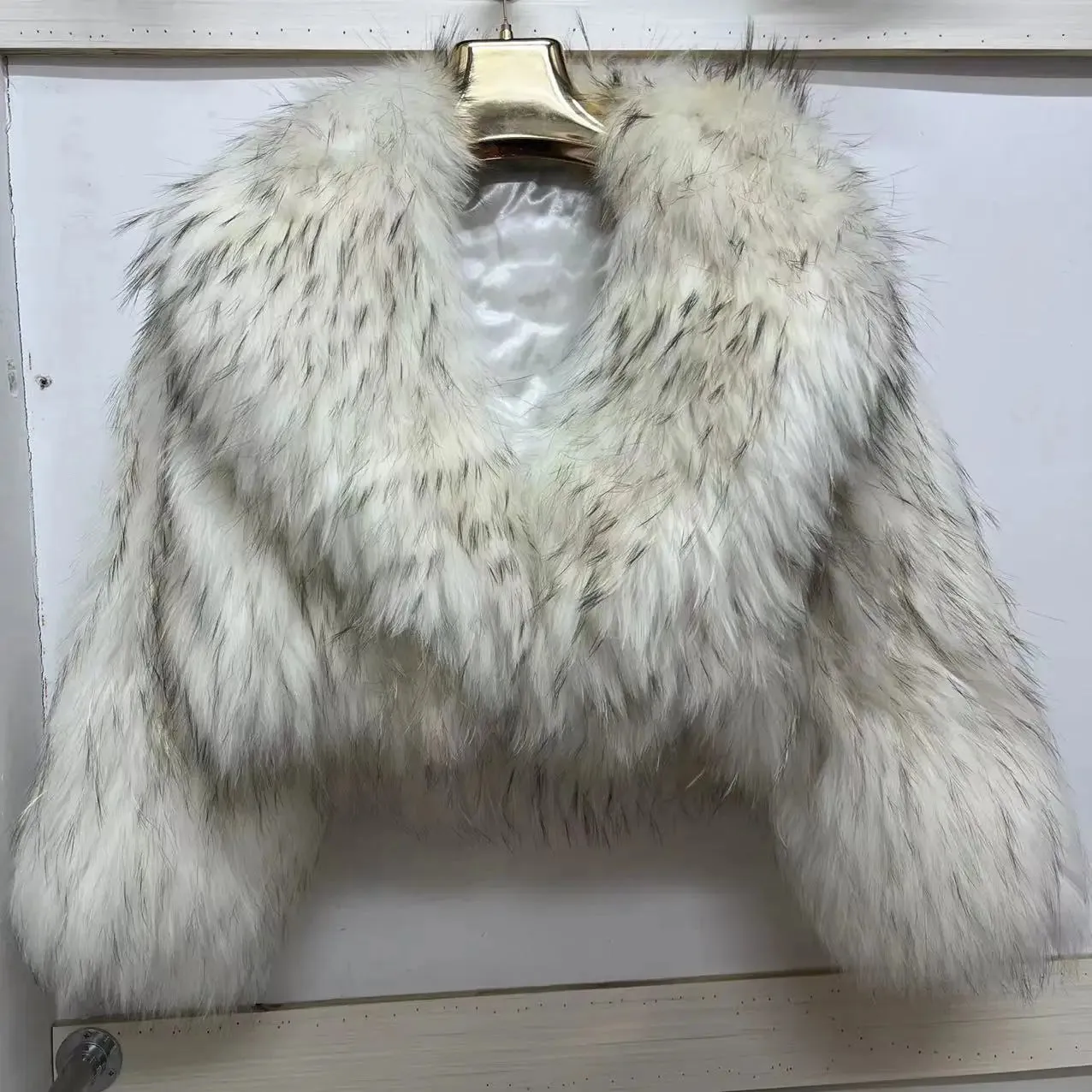 Women Winter Real (Raccoon) Fur Coat