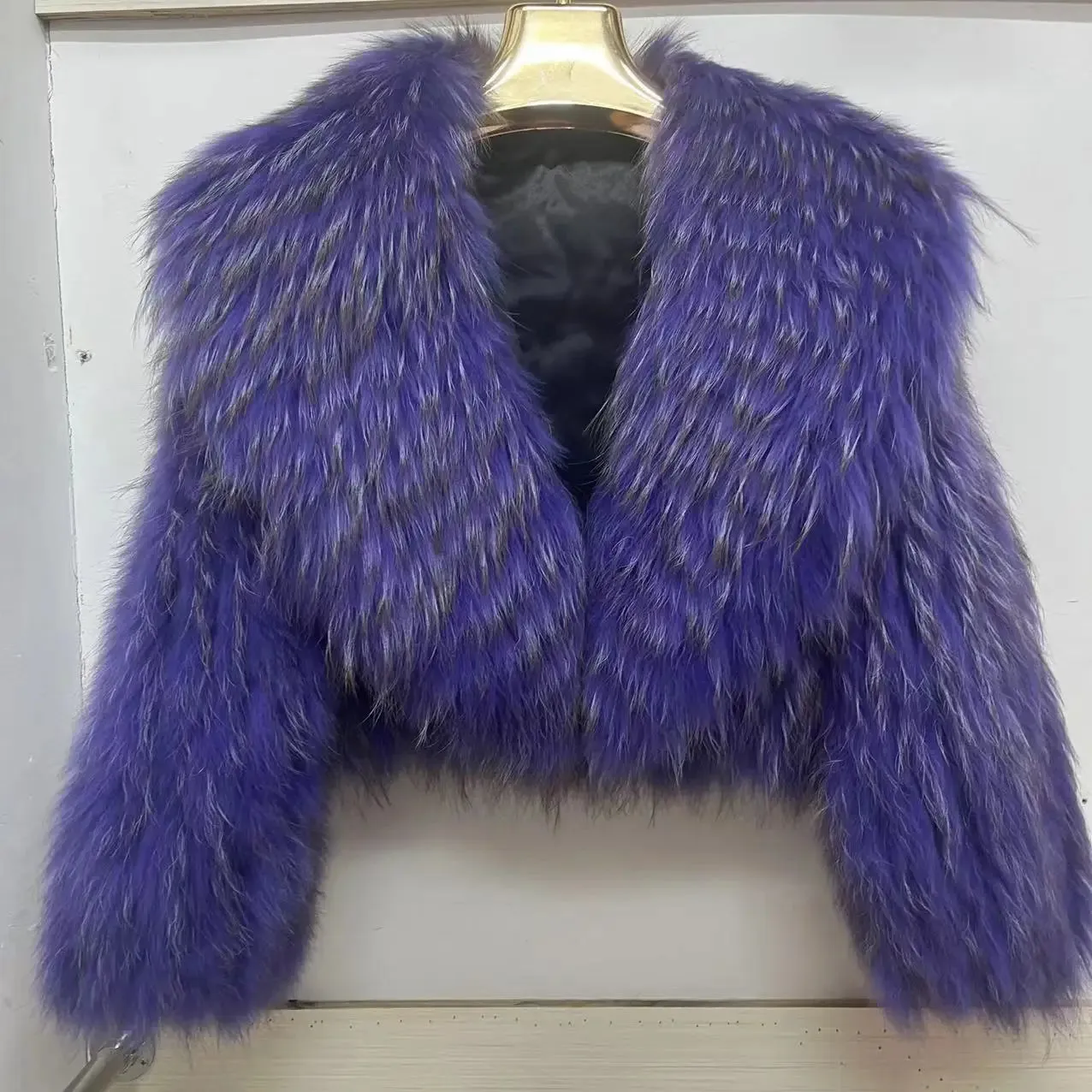 Women Winter Real (Raccoon) Fur Coat
