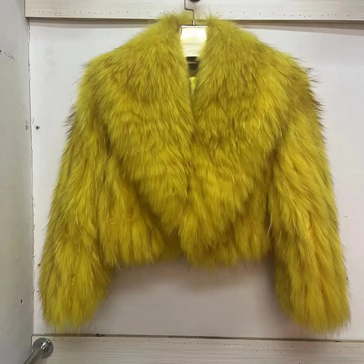 Women Winter Real (Raccoon) Fur Coat
